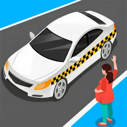 Ícone de Pick Me Up 3D: Jogo de Táxi